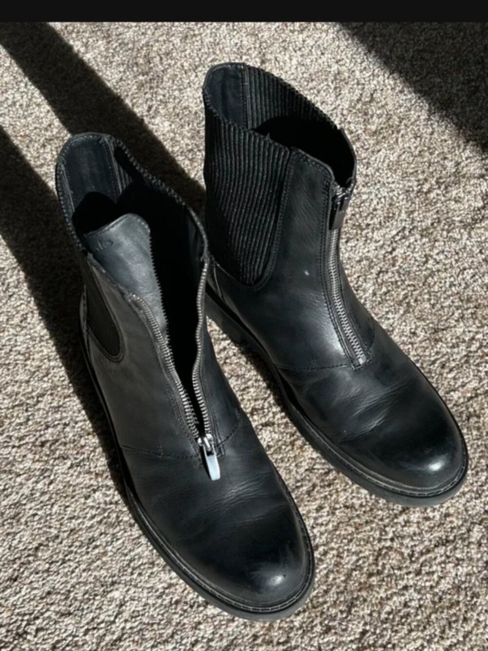 Black boots